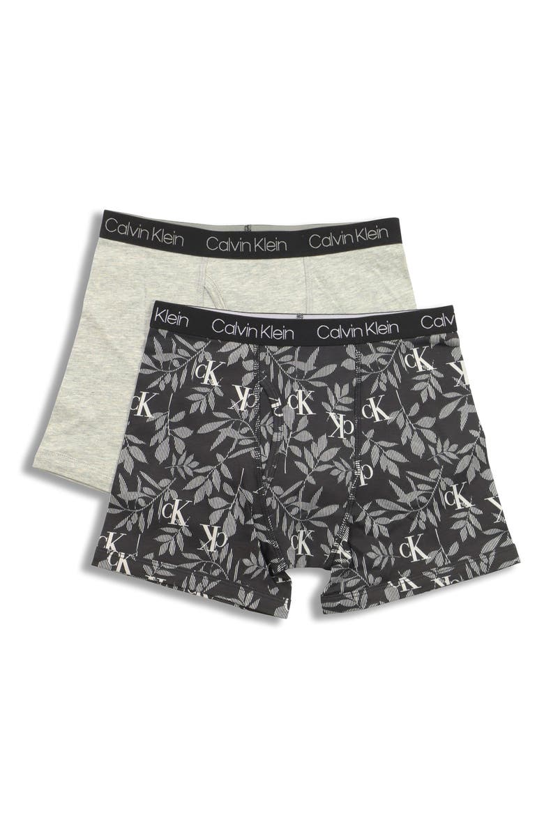 Calvin Klein Kids' 2-Pack Boxer Briefs, Main, color, 