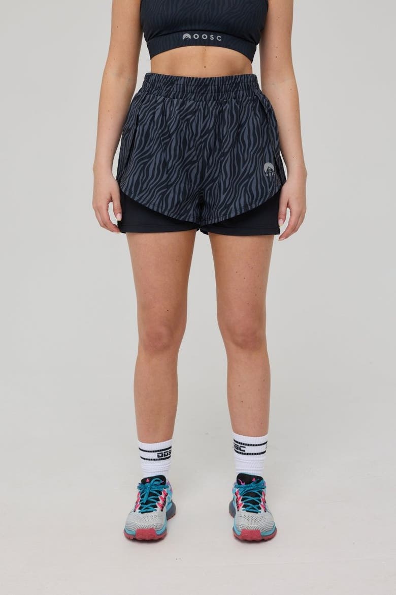 Elite 2 in 1 Running Shorts - Black Tiger, Main, color, Black Tiger
