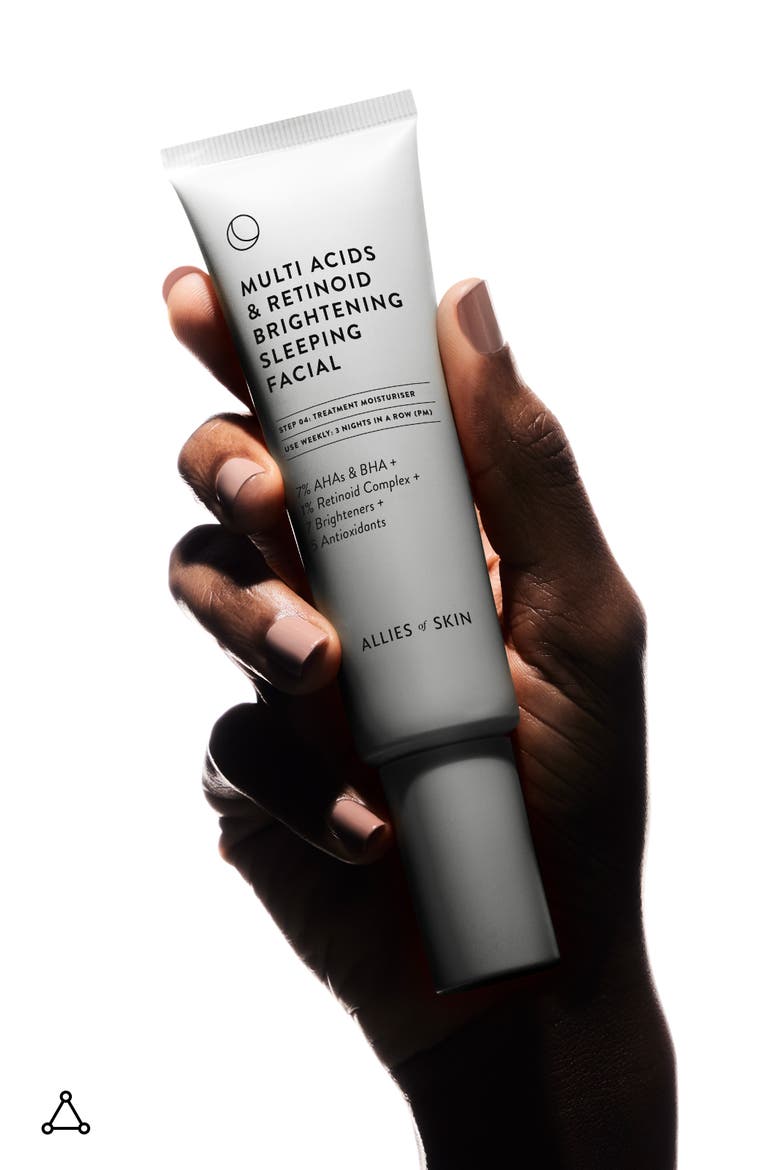 Multi Acids & Retinoid Brightening Sleep Facial, Alternate, color, NO COLOR