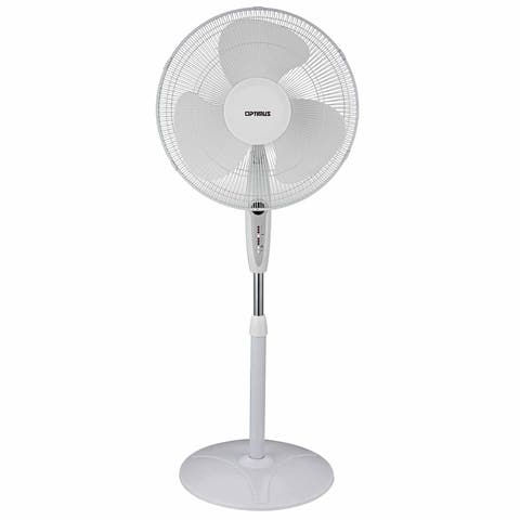 16 in. Oscillating Stand Fan with Remote Control