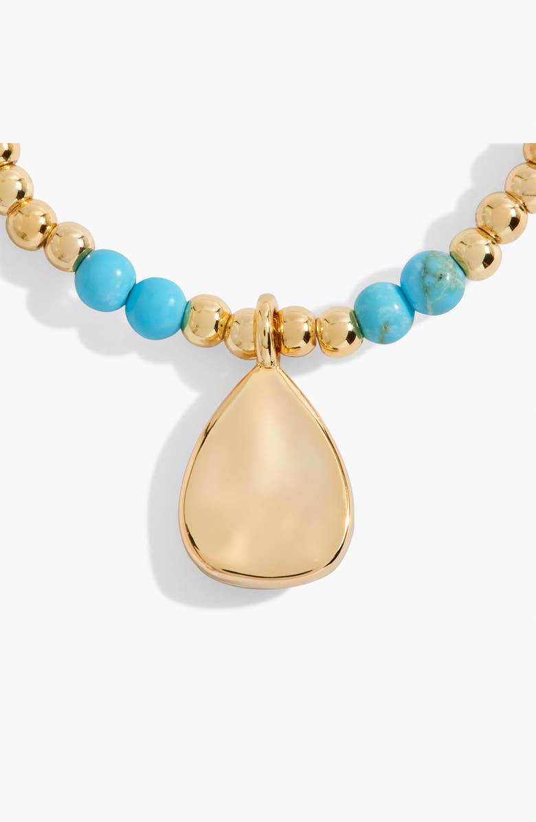 A Littles & Co Birthstone A Little December Bracelet in Gold-Tone Plating, Alternate, color, Metallic Gold