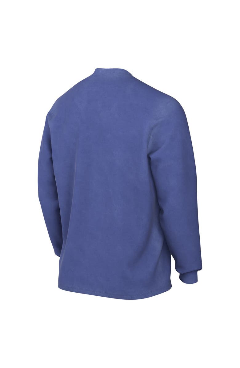 Nike Men's Nike Royal Milwaukee Bucks 2024/25 City Edition Courtside Max90 Heavyweight Long Sleeve T-Shirt, Alternate, color, 