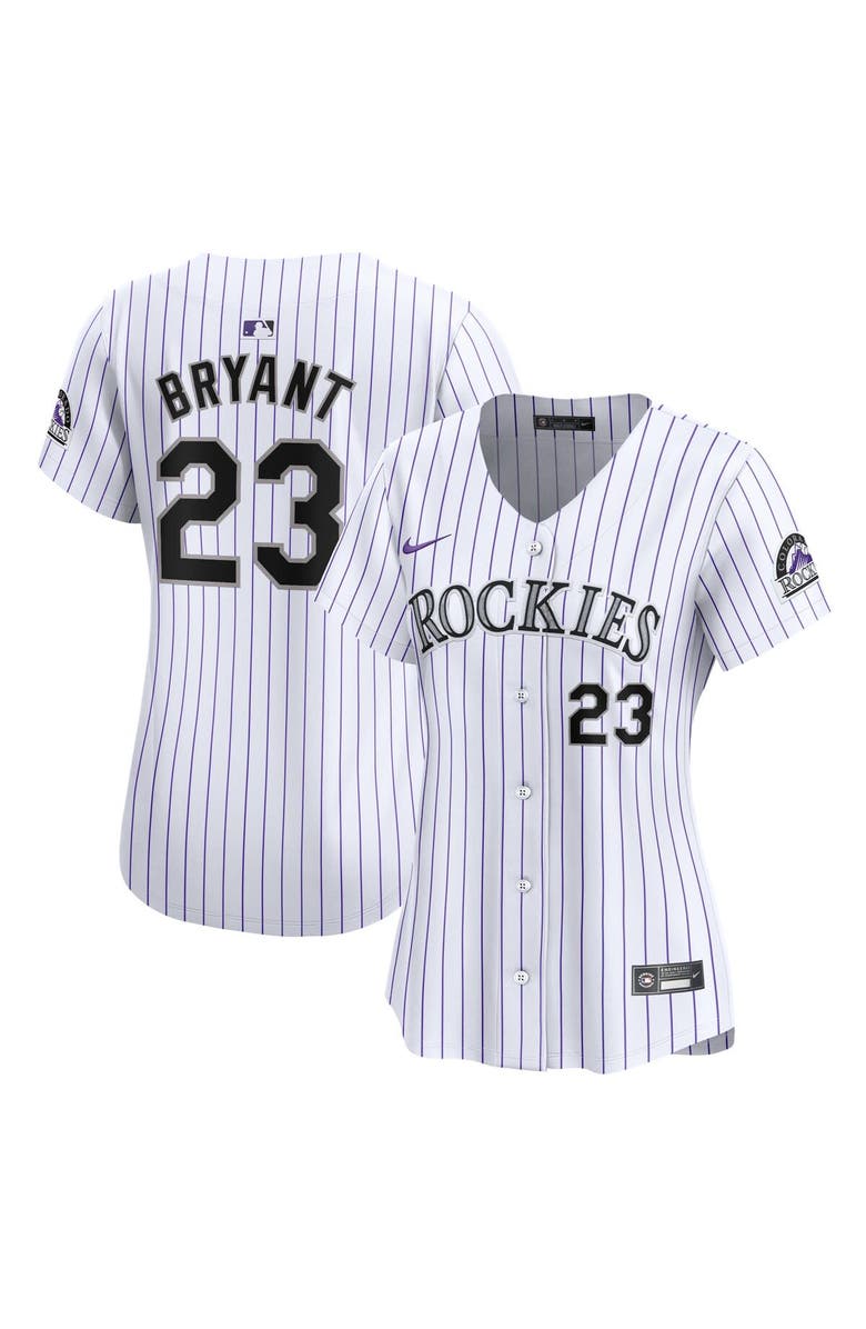 Nike Women's Nike Kris Bryant White Colorado Rockies Home Limited Player Jersey, Main, color, White