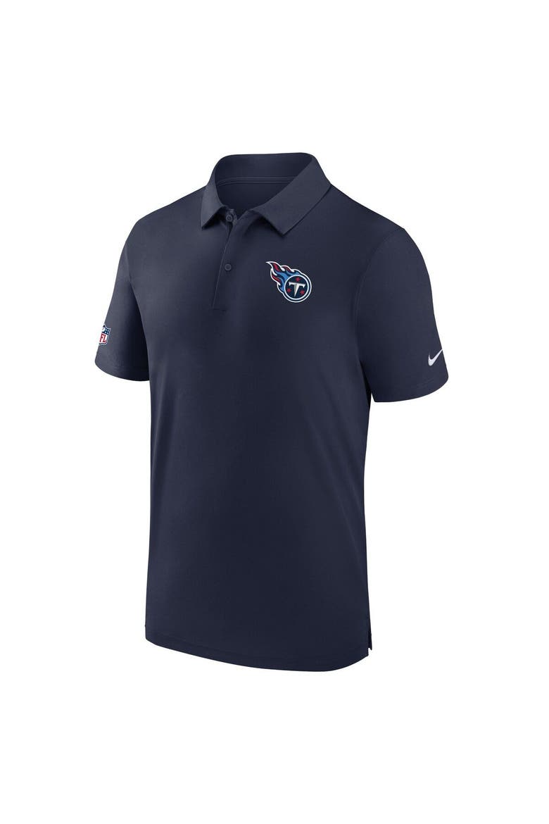 Men's Nike Navy Tennessee Titans Sideline Coaches Performance Polo, Alternate, color, Navy