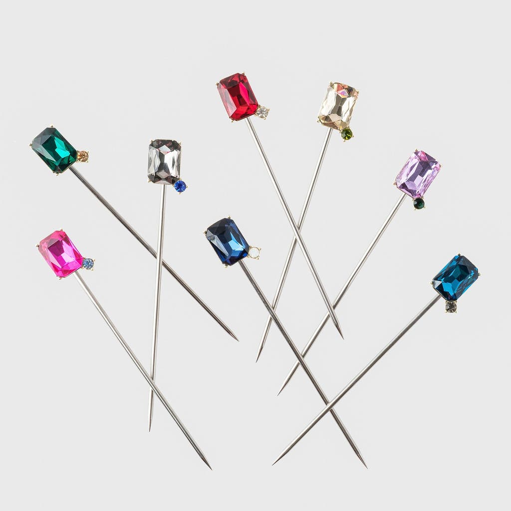 Joanna Buchanan Party Set Of Cocktail Picks And Wine Charms In Multi
