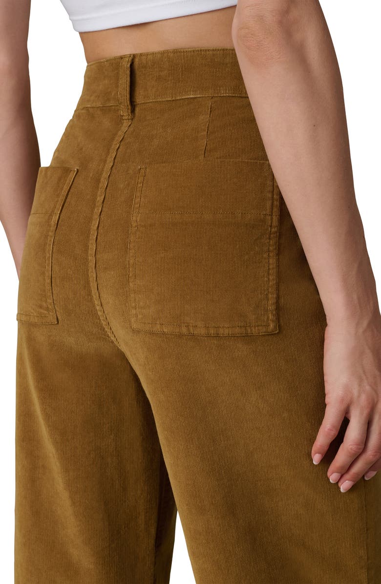 Joe's Jeans The Mia High Waist Wide Leg Corduroy Jeans, Alternate, color, Bronze Brown