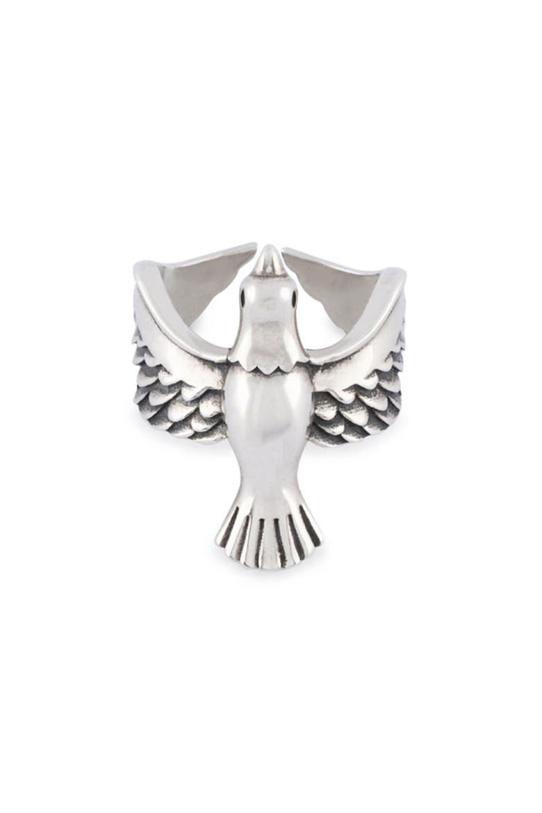 Dove Ring, Main, color, SILVER