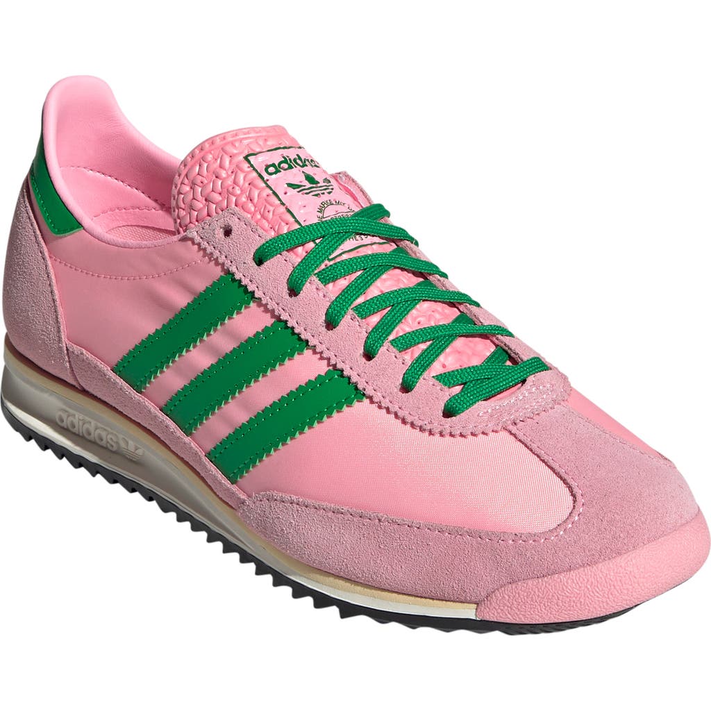 Adidas Originals Sl 72 Og 3-stripes Suede Sneakers In Pink