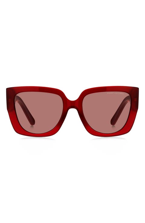 54mm Square Sunglasses