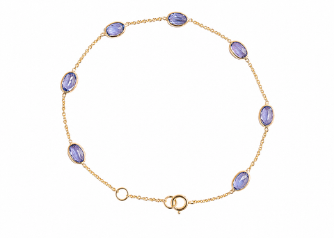 Midnight Tanzanite Bracelet
