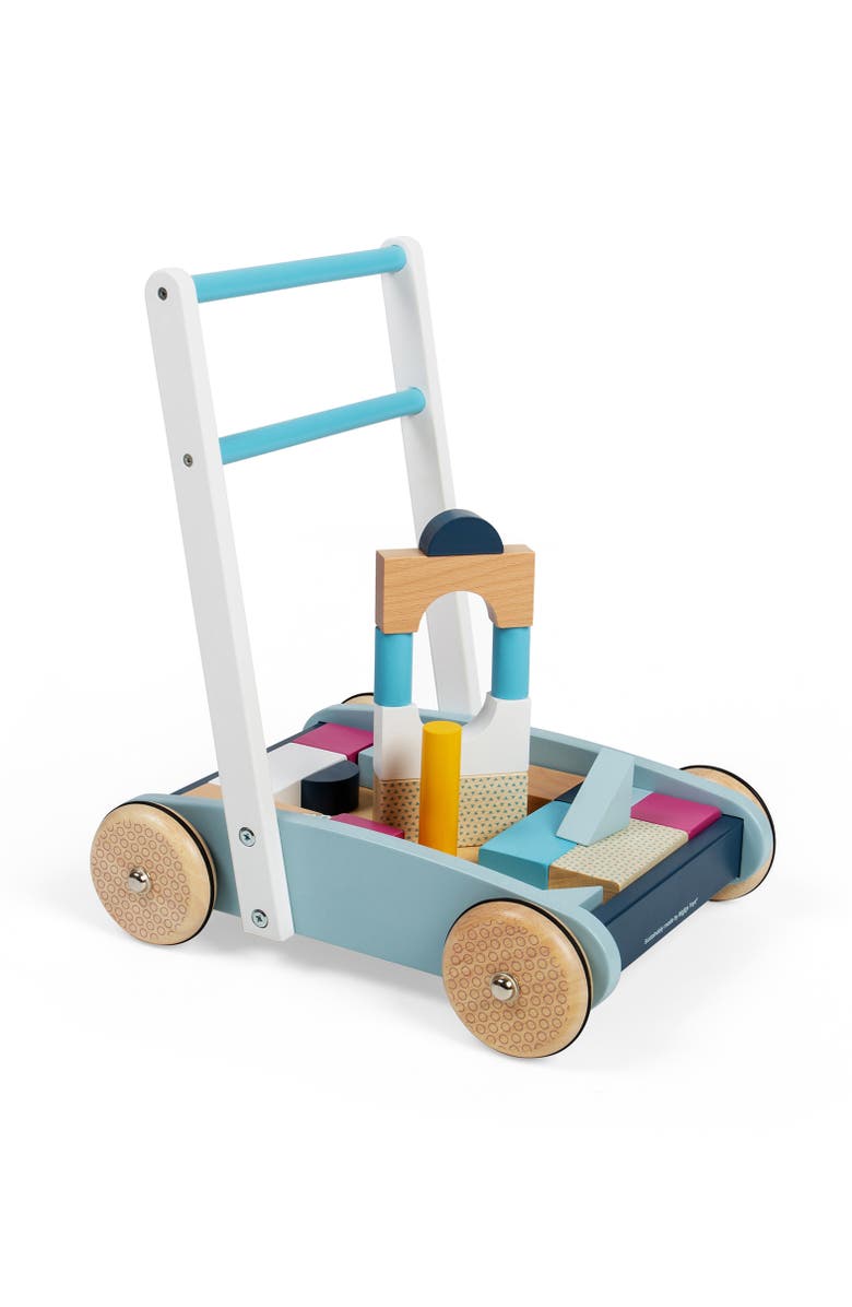 Bigjigs Toys FSC<sup>®</sup> Certified Baby Walker, Alternate, color, Blue