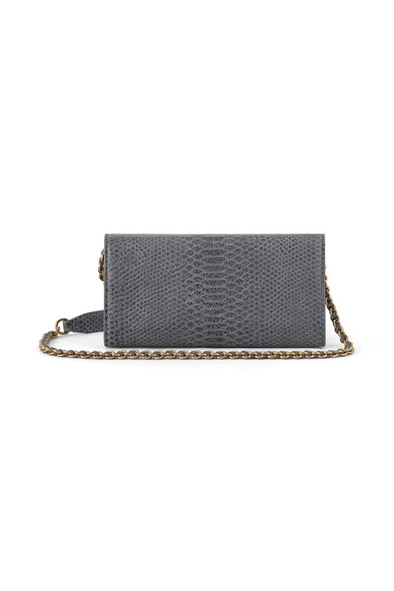 Lily Chain Wallet, Alternate, color, Foggy Grey
