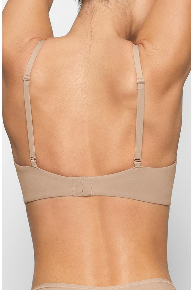 Fits Everybody Unlined Demi Bra, Alternate, color, CLAY