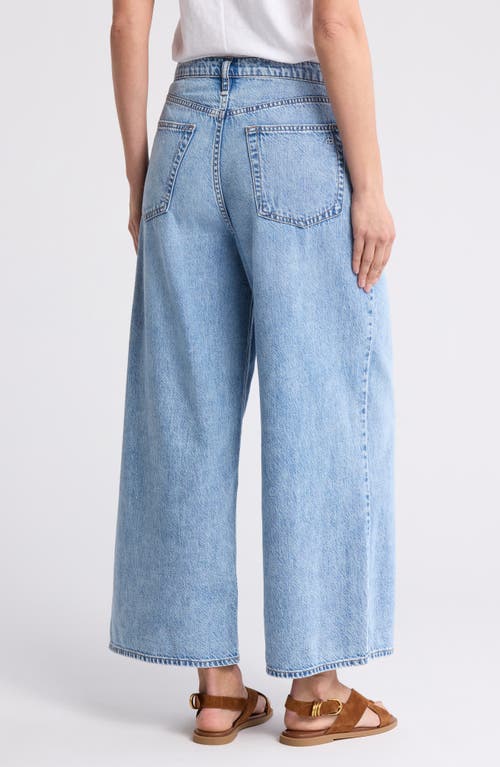 Rag & Bone Serena Crop Wide Leg Jeans In Lansdale