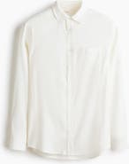 H&M Regular Fit Linen-blend Shirt