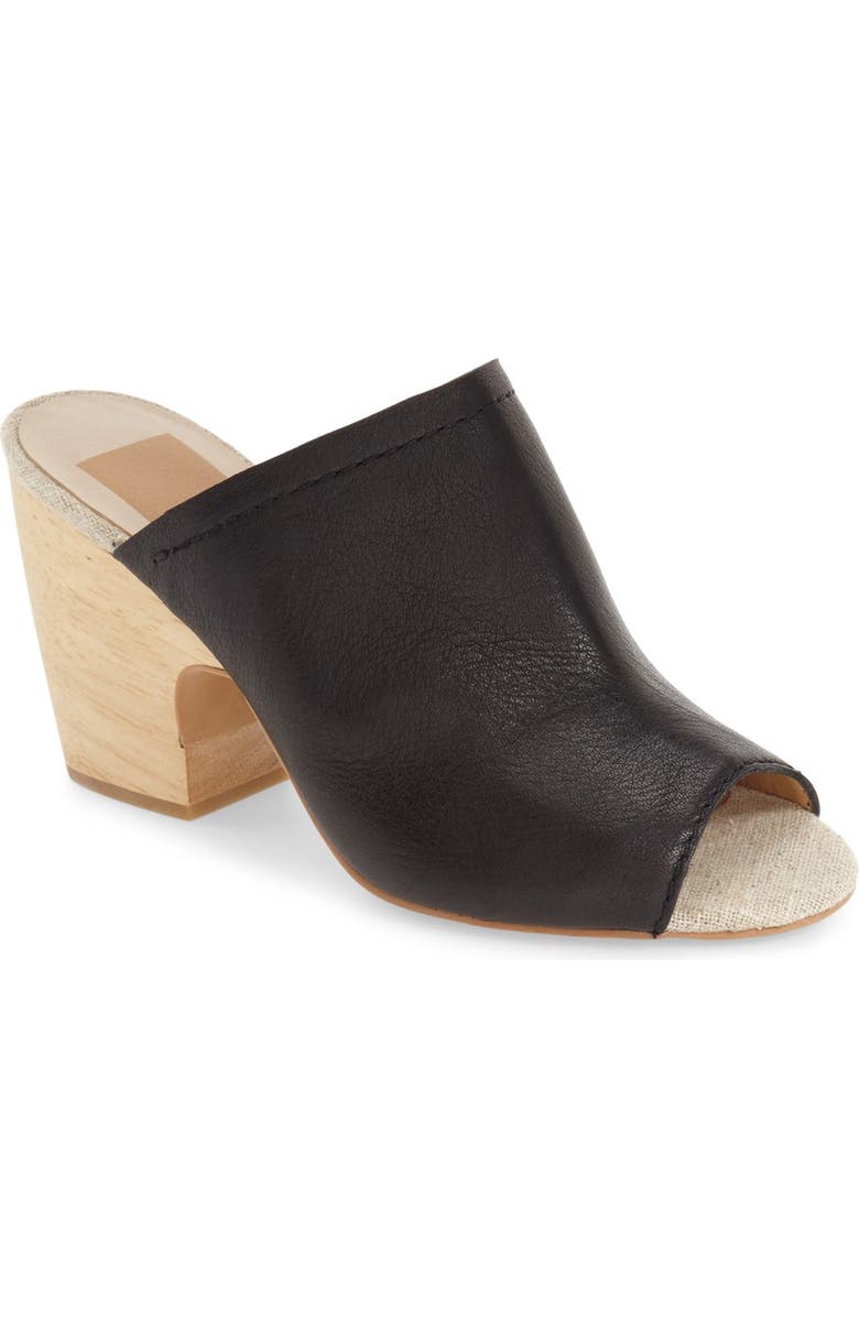 Dolce Vita 'Tegan' Peep Toe Mule, Main, color,