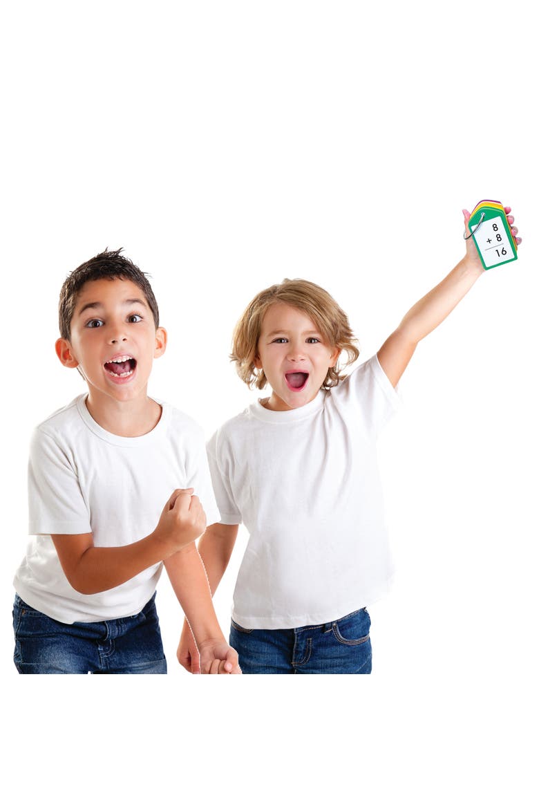 Addition Teach Me Tags Flash Cards, Ages 5+, Alternate, color, Multicolored