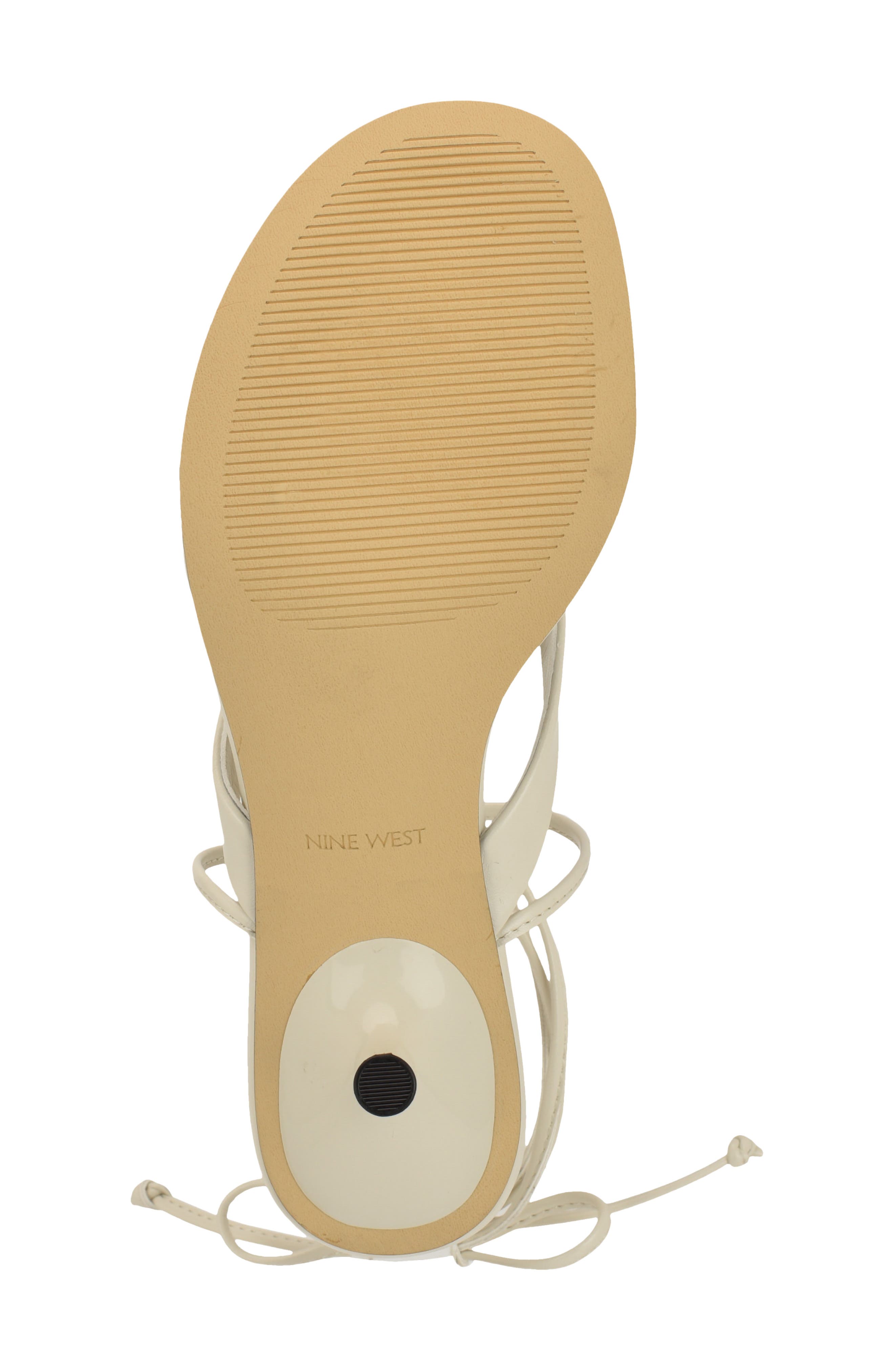 Batty Ankle Wrap Sandal, Alternate, color, IVORY