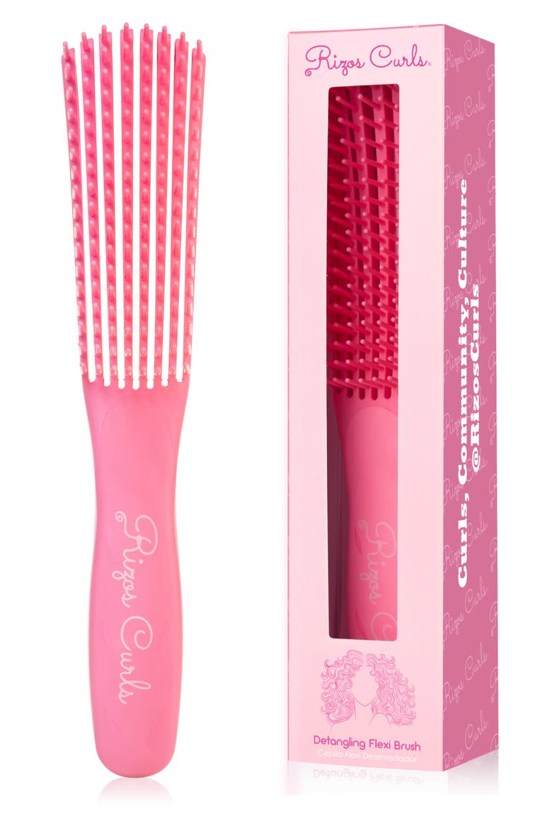 Detangling Flexi Brush, Main, color, PINK