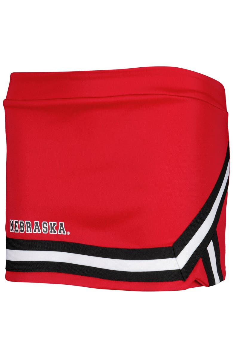 COLOSSEUM Girls Youth Colosseum Scarlet Nebraska Huskers Carousel Cheerleader Set, Alternate, color, Scarlet