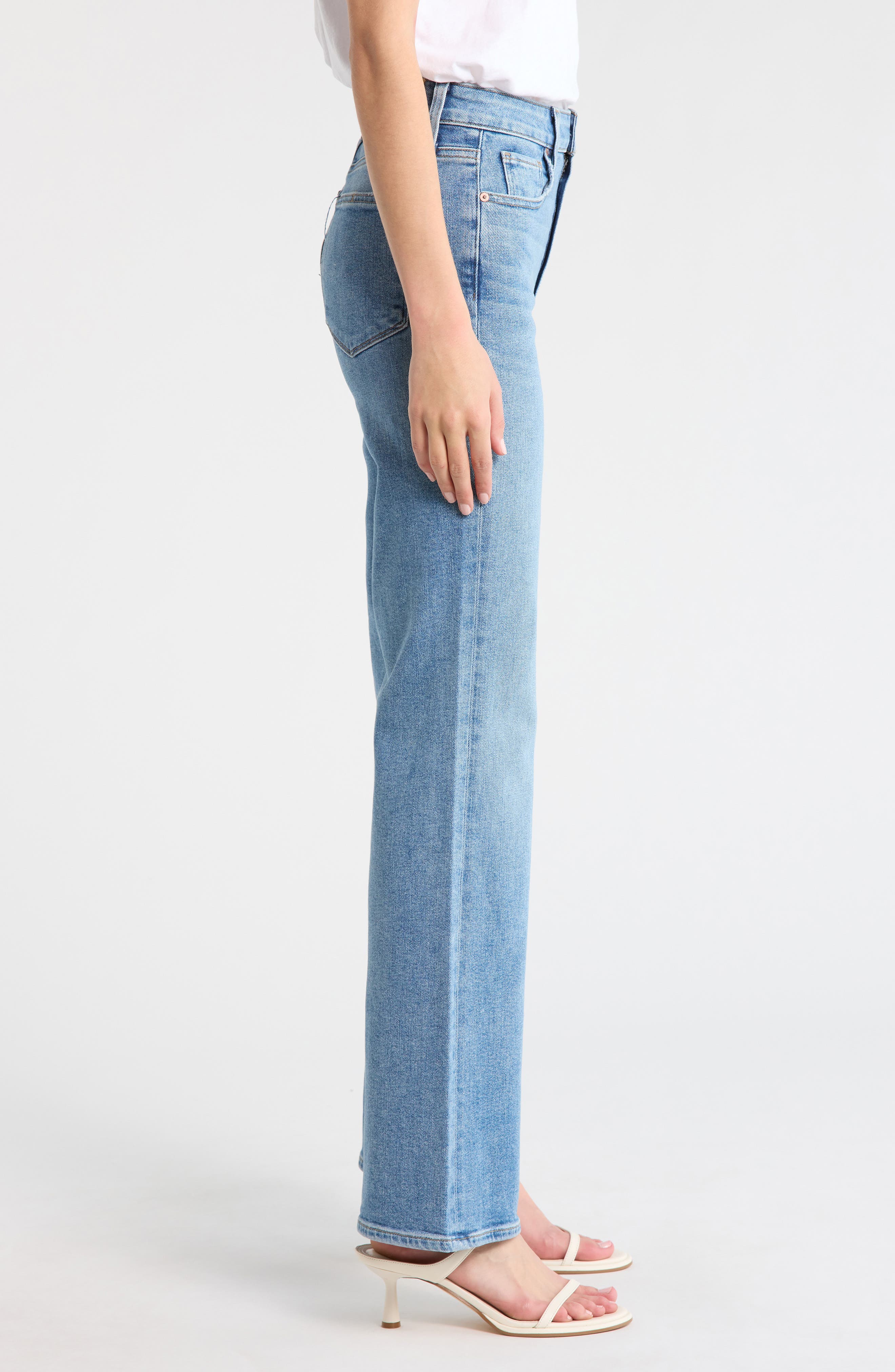 PAIGE Stevie High Waist Bootcut Jeans — фото 3