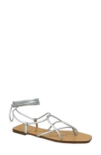 Chase & Chloe Chase And Chloe Eve Ankle Wrap Sandal