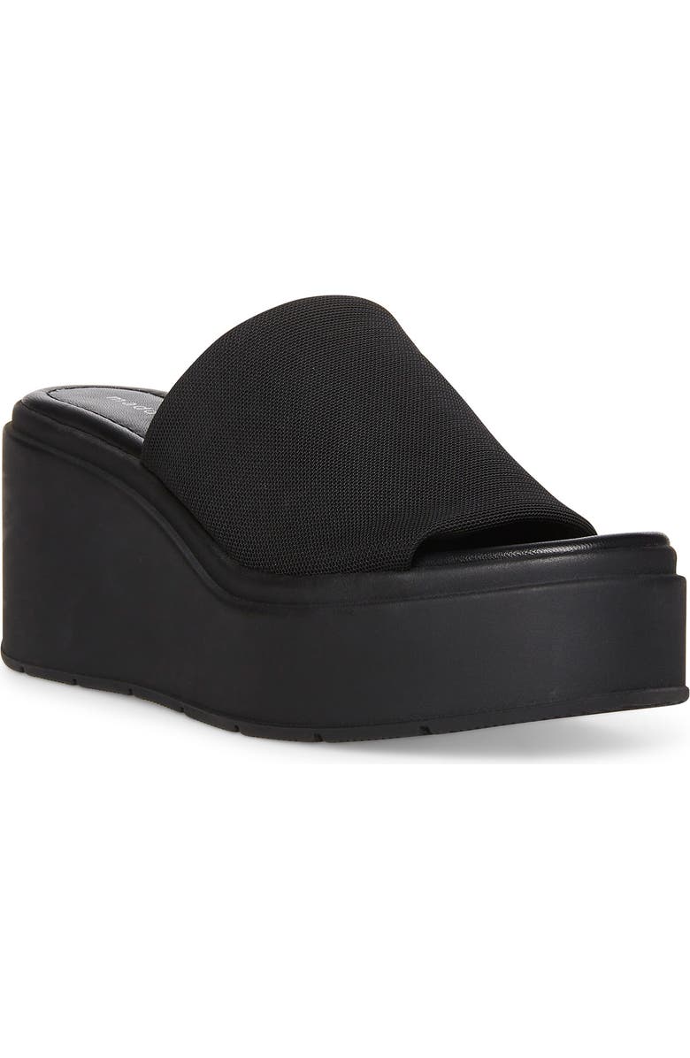 Madden Girl Wesley Platform Wedge Slide Sandaal, Main, color,