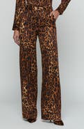 L'AGENCE Livvy High Waist Wide Leg Pants