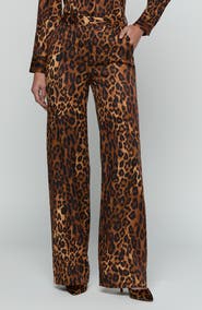 L'AGENCE Livvy High Waist Wide Leg Pants