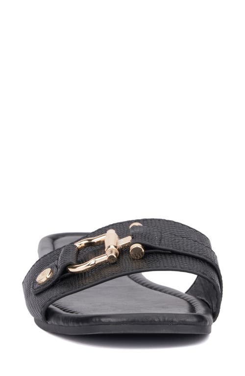 New York And Company Nastia Sandal In Black