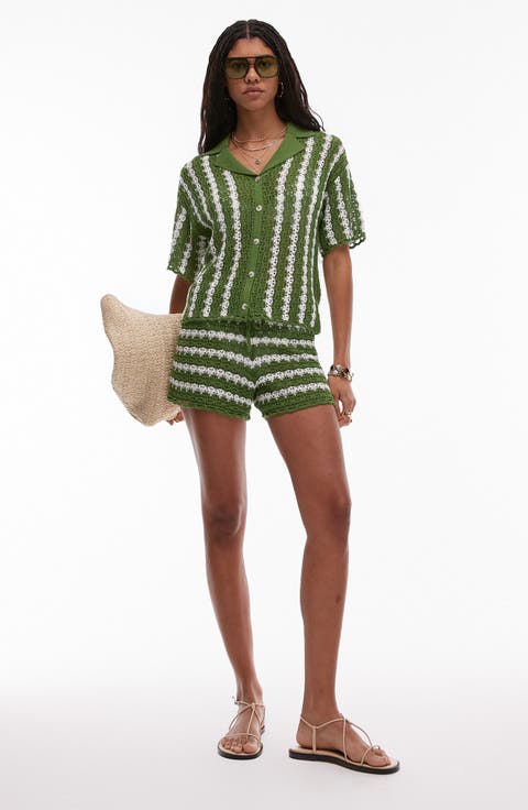 Stitchy Stripe Sweater