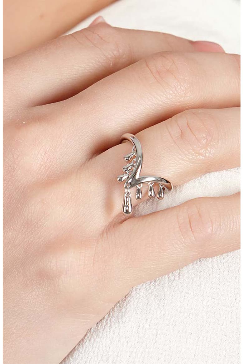 Wishbone Ring, Alternate, color, Sterling Silver