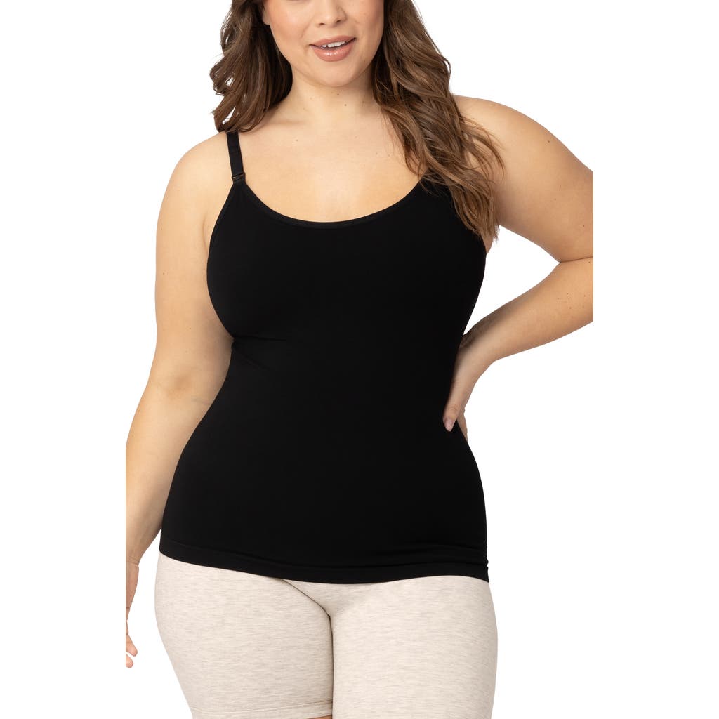 Kindred Bravely Sublime Maternity/nursing Tank Top In Black