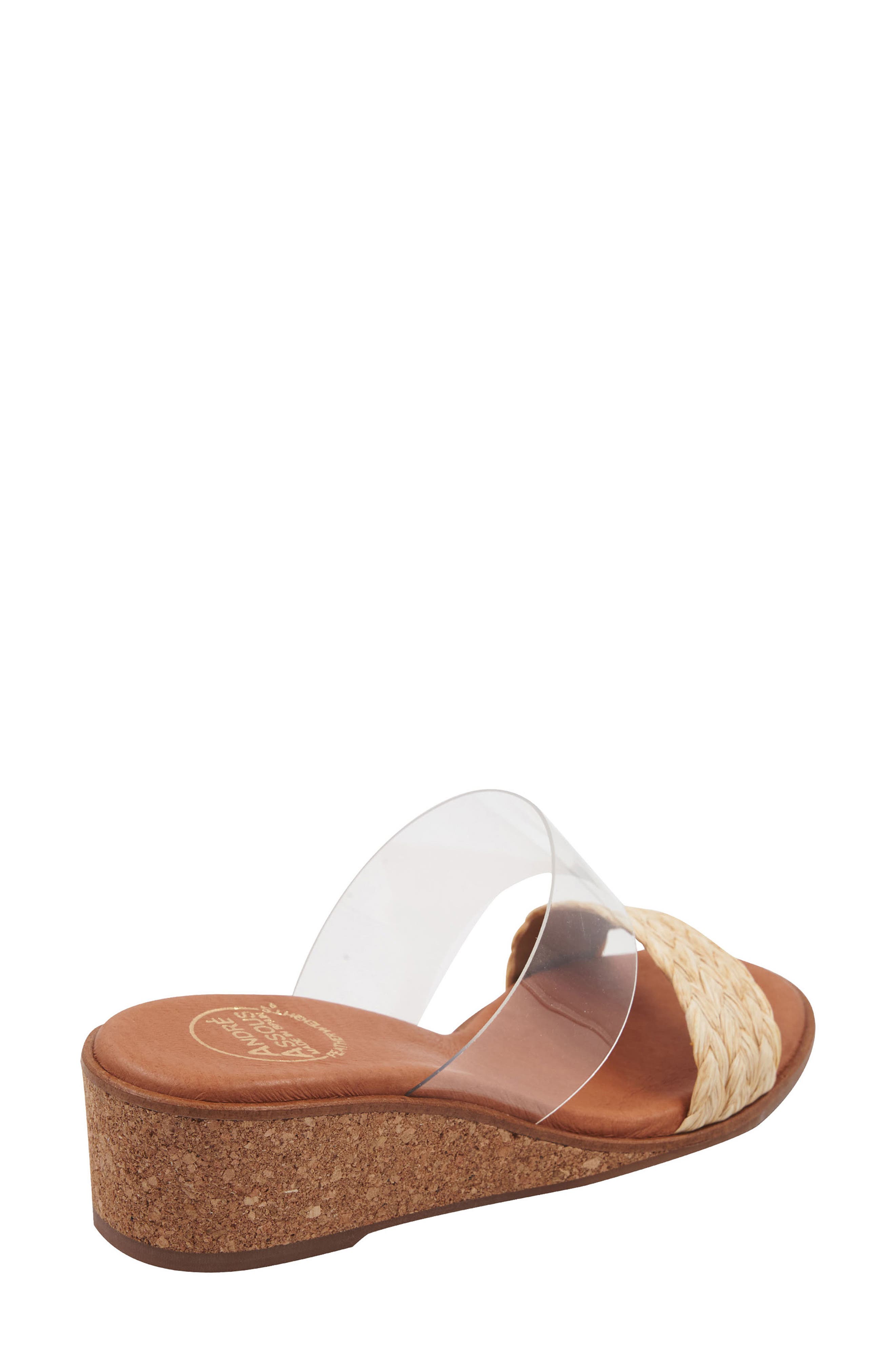 André Assous Gwenn Wedge Sandal, Alternate, color, 