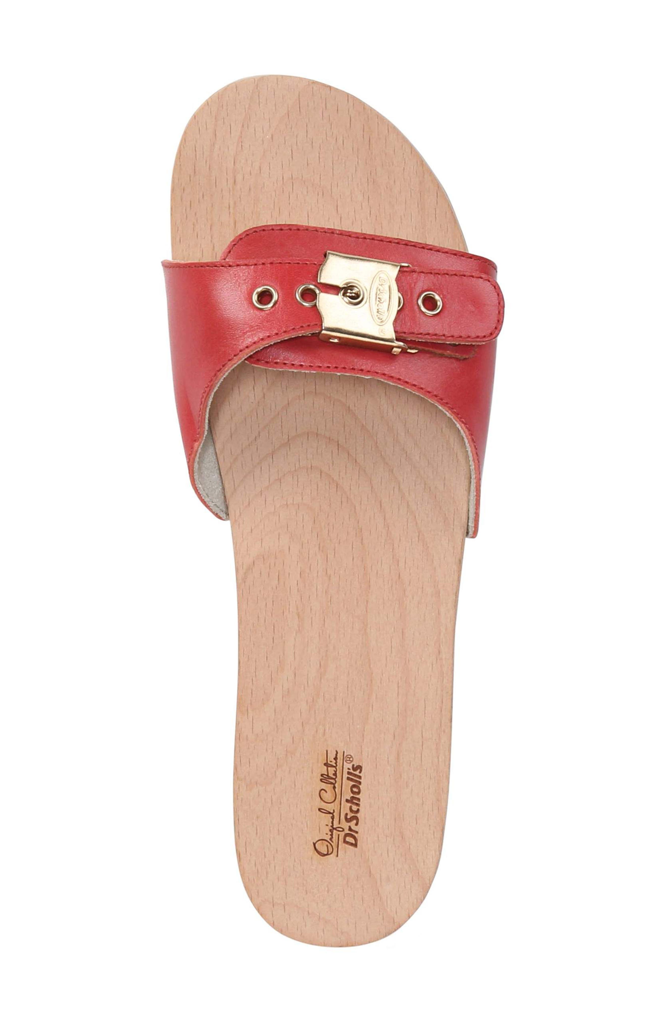 Original Collection Platform Slide Sandal, Alternate, color, RED