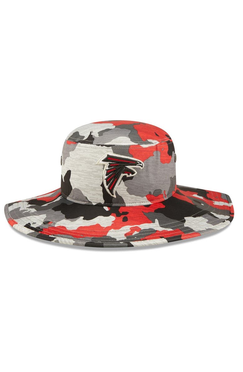 New Era Men's New Era Camo Atlanta Falcons 2022 NFL Training Camp Official Panama Bucket Hat, Alternate, color, 
