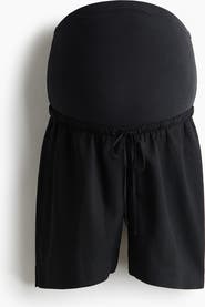 H&M Mama Linen-blend Shorts