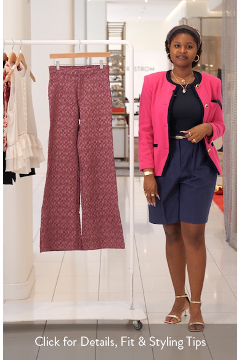 Runaway Floral Flare Pants (Women) | Nordstromrack