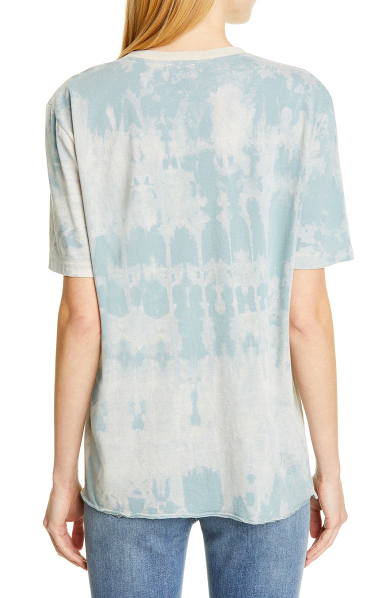 Saint Laurent Small Logo Tee, Alternate, color, 