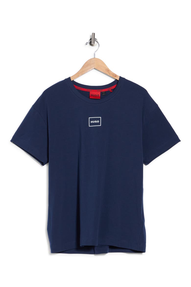 Laze Graphic T-shirt, Main, color, NAVY
