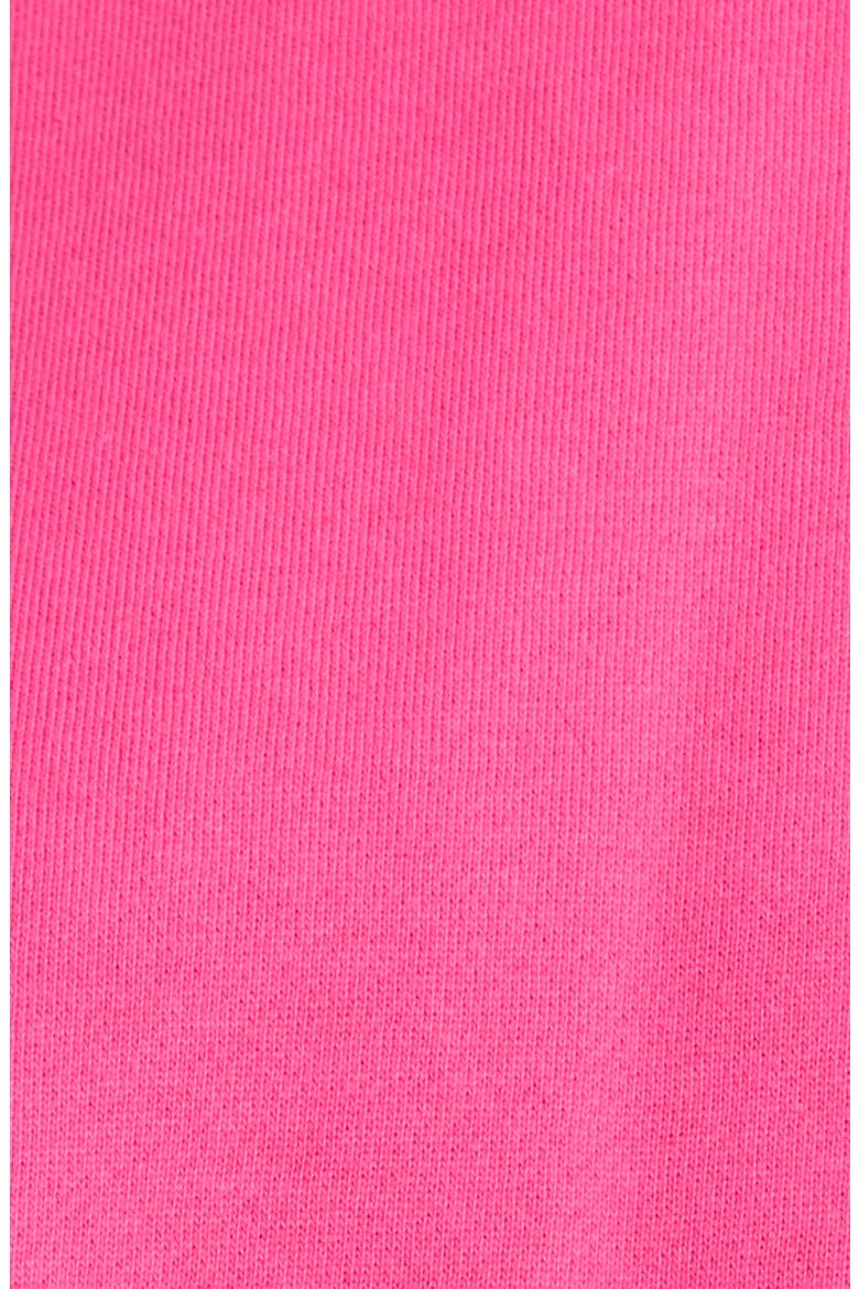 LuxeFleece Crop Sweatshirt, Alternate, color, FUCHSIA PURPLE