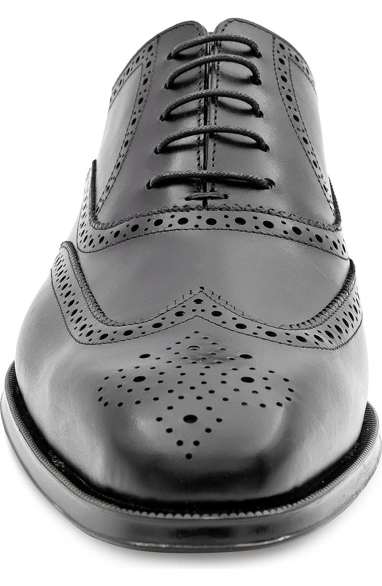 Mezlan Galco Wingtip Oxford, Alternate, color, Black