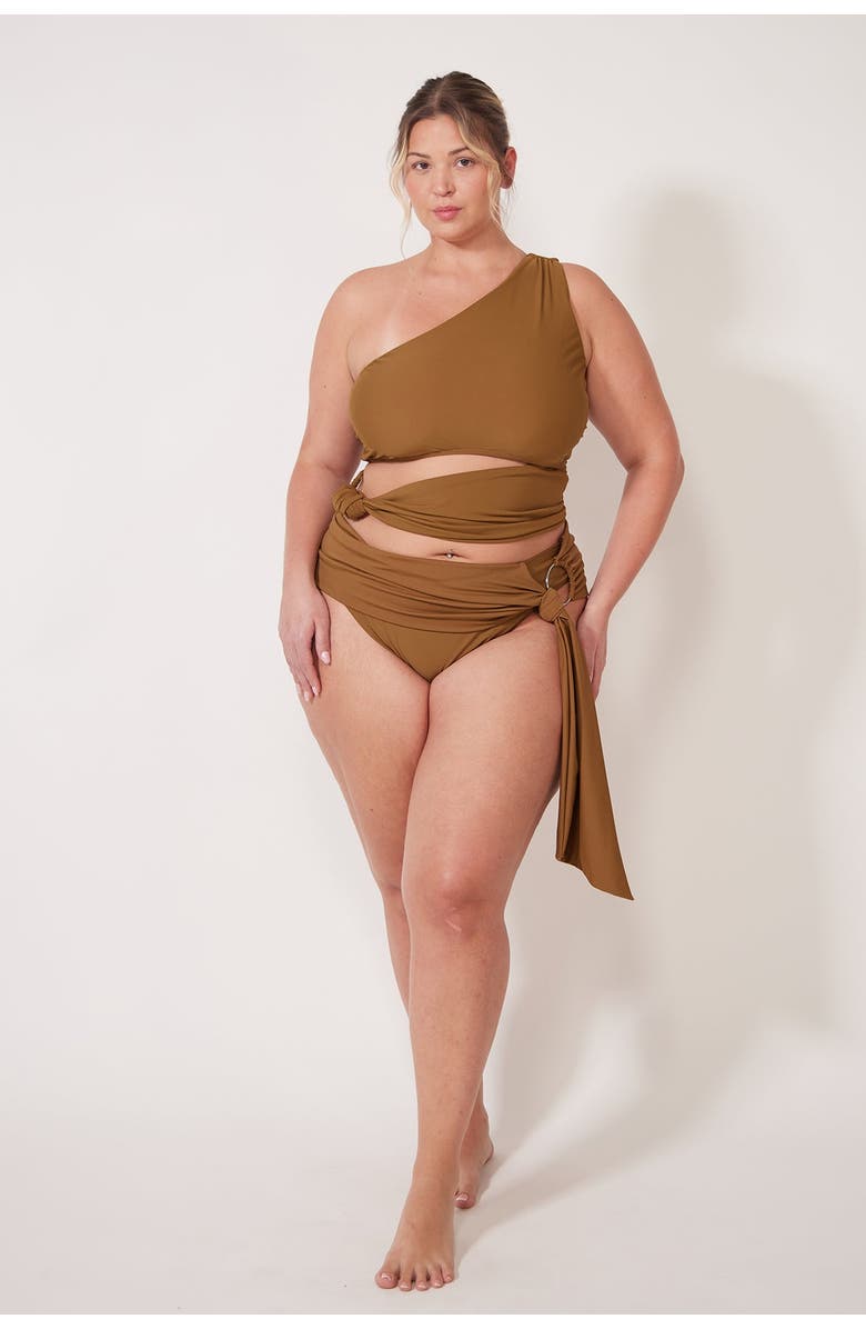 Villa Fresca Remy Bikini Swim Bottoms, Main, color, Cork