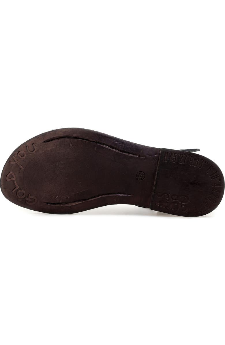 A.S.98 Gifford Ankle Strap Sandal, Alternate, color, Black