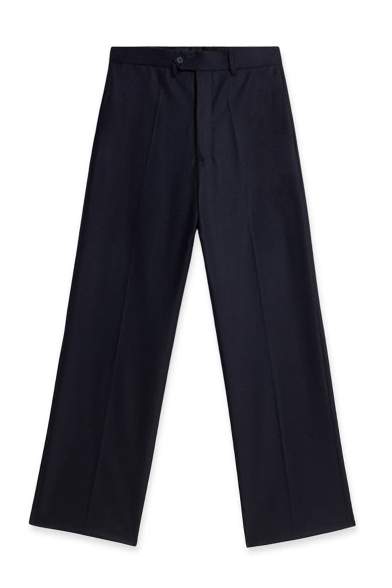 Classic Wool Trousers, Main, color, Blue
