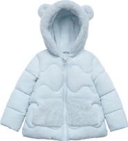 Rokka&Rolla Soft Fleece Lined Puffer Jacket