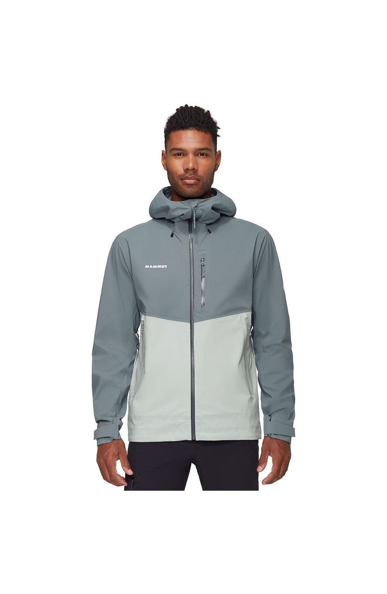 Mammut Alto Guide Hs Hooded Jacket - Men's, Main, color, Silver Sage/Strata