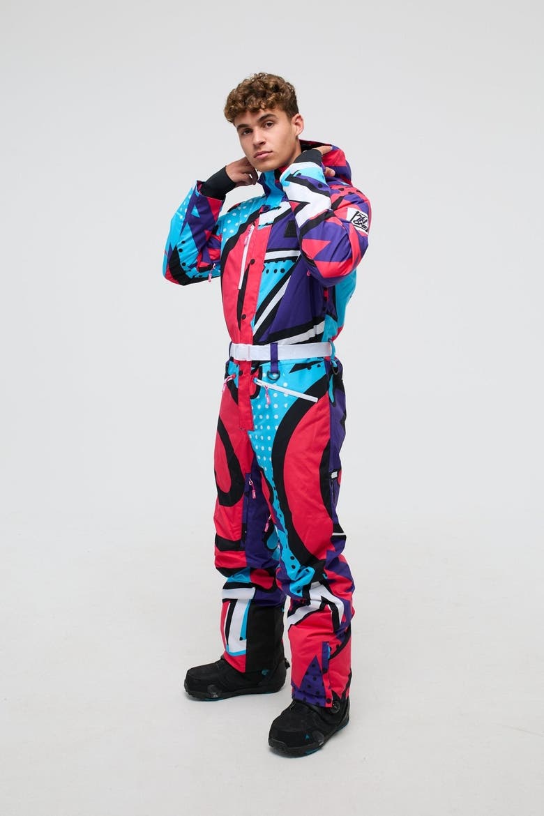 Fresh Prince Ski Suit - Mens, Alternate, color, multi-colour