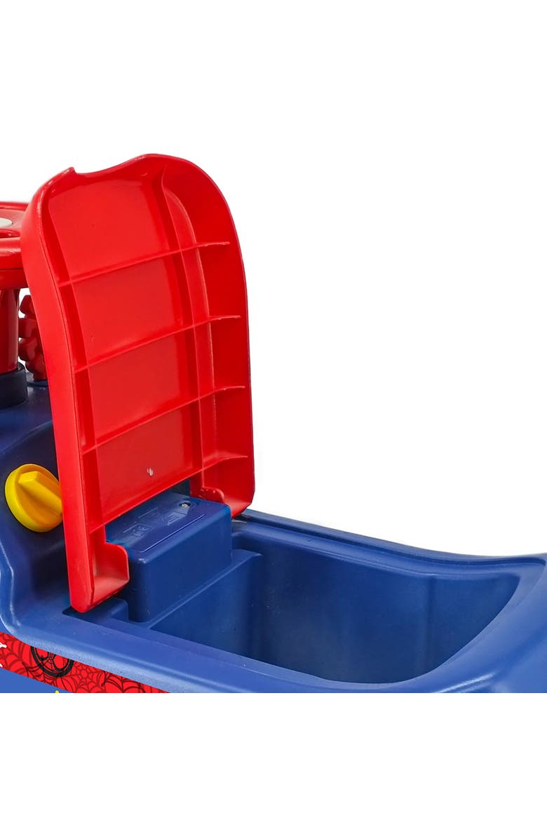 Kiddieland Spiderman My First Spidey Racer Lights & Sounds Rideon, Alternate, color, Multicolored