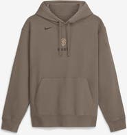 Nike Men's Nike  Brown San Francisco Giants Fashion Club Pullover Hoodie